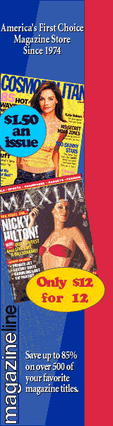 Save up to 88% on your favorite magazines
